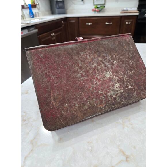 Vintage Silent Butler Crumb Catcher Cleaning Metal Home Decor - Picture 6 of 6